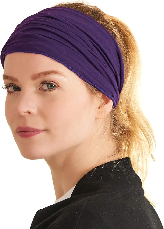CHARM Headband for Men, Japanese Style Bandana Head Bands for Women and Men, Stretch Hair Band for Sports & Daily Wear by Casualbox