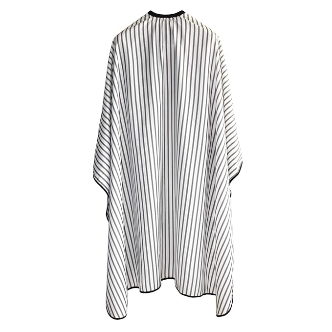 Barbers Cape Hairdressing Gown – Waterproof Professional Hairdressers Salon Cape Cloth Hair Cutting Apron for Hair Styling,Cuts and Colors - 63" x 57"