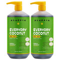 Alaffia Body Wash, Everyday Coconut, 2-Pack – Moisturizing Soap with Nourishing Coffee Berry Extract and Hydrating Water, Vegan and Cruelty-Free, 32 OZ Ea
