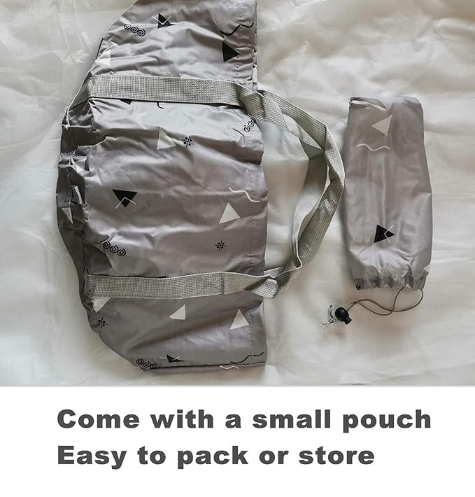 14L Collapsible Feet Bath Basin Soaking Bag for Kids, Portable Foot Spa Soak Tub Foldable Water Bucket for Travel Camping, Grey
