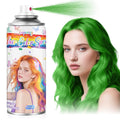 Green Temporary Hair Color Spray for Girls & Women- Washable Root Touch Up Hair Dye, Non-Sticky Hair Wax for St. Patrick's Day,Parties (120ML, Green)