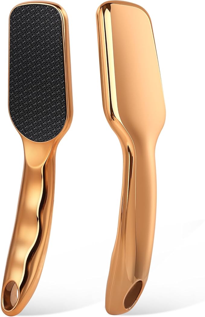 Nano-Glass Foot File Hard Skin Remover, Foot File Callus Remover with Non-Slip Ergonomic Handle, Professional Foot Care Tools
