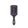 Wet Brush Refresh and Extend Paddle Detangler, Black, Detangling Brush with Infused Charcoal Ultra-Soft IntelliFlex Bristles For All Hair Types, Removes Dirt, Excess Oils & Impurities