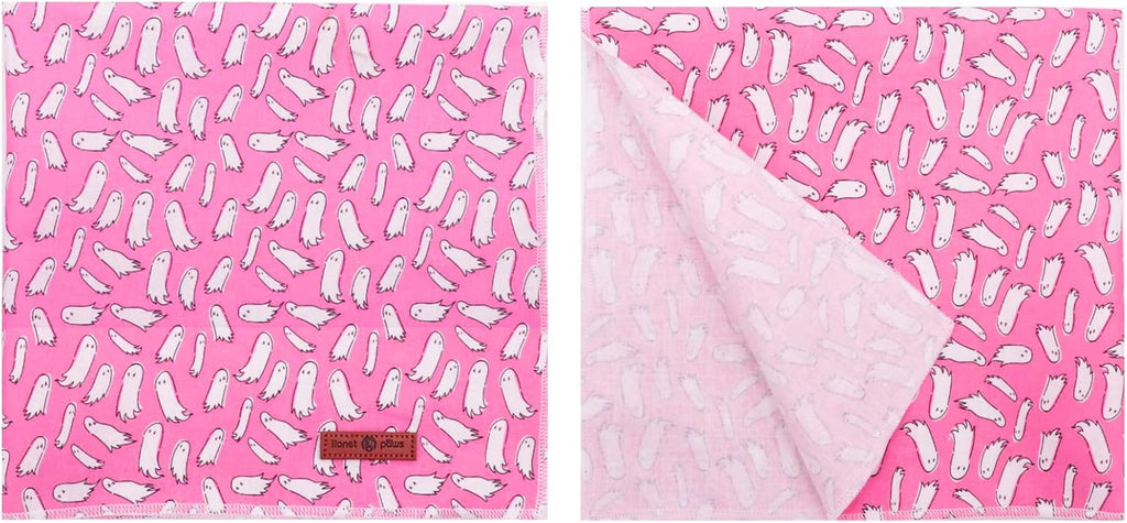 Lionet Paws Halloween Dog Bandana for Small Medium Large Dogs, Cat Dogs Kerchief Triangle Bibs Scarf for Girl or Boy