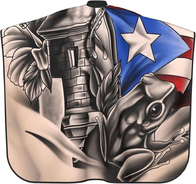 Adult Barber Cape, Professional Salon Haircut Capes, Haircut Kit Hairdressing Apron for Home Salon Barbershop