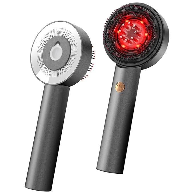 3-in-1 Hair Scalp Massager - Oil Applicator Scalp Care Brush, Portable for Men & Women, IPX6 Waterproof