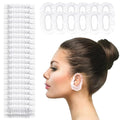 300 Pieces Disposable Ear Covers For Shower, Plastic Ear Covers, Ear Cover For Hair Dye, Ear Cover For Swimming, Shower Ear Plugs, Suitable For Hair Colouring, Showering And Swimming