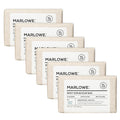 MARLOWE. No. 102 Body Scrub Soap 7 oz (6 Bars), Cedarwood & Sea Salt, Exfoliating Soap Bar with Shea Butter, Olive Oil & Green Tea Extracts, Cleanses, Smooths & Revitalizes Skin, Fresh & Zesty Scent