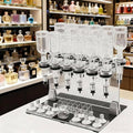 Perfume Refill Tool Kit with 12 Bottles, Perfume Dispenser Transfer Tools, Liquid Filling Machine Transfer Kit for Liquid Cologne Fragrance Sample Essential Oils