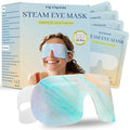 Self Heating Steam Eye Masks: Disposable Moist Warm Compress for Dry Eyes, Eye Strain, Stye & Stress Relief – No Microwave Needed for Relax, Travel, Sleep & Spa, Unscented