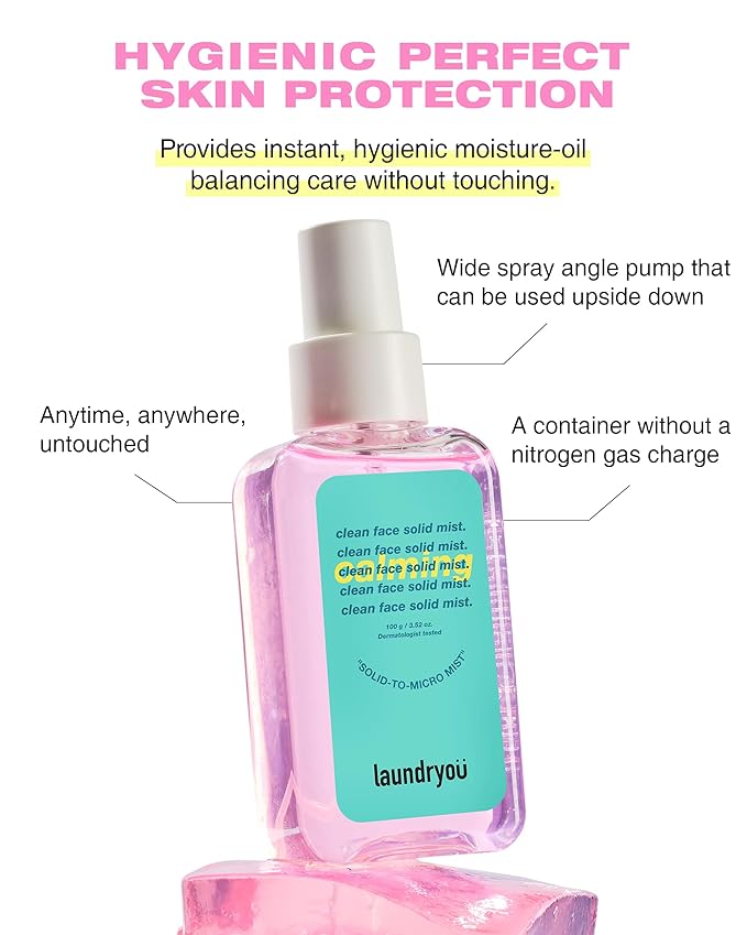 Hydrating Jelly Mist | Soothing Facial Spray with Probiotics for Skin Barrier Support | Lightweight & Moisturizing | Korean Skin Care (3.38 fl oz)