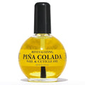 ELLIE CHASE Moisturizing Cuticle & Nail Care Oil 2.3 Fl Oz - Pina Colada Scented – Infused with Jojoba Oil, Aloe, Vitamin E – Nail & Cuticle Hydration, Repair, Moisturizer, Strengthener, Growth