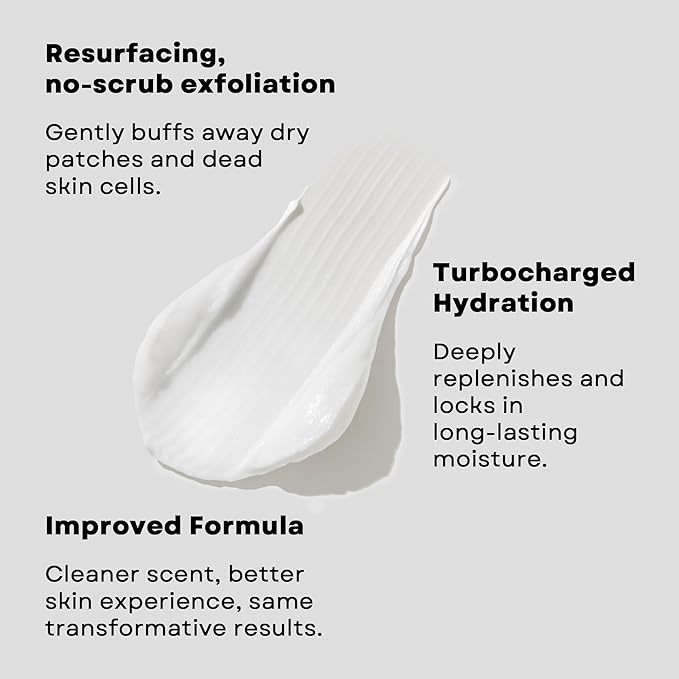 AmLactin Crepe Firming Cream - Therapeutic Skin Tightening Cream for Body – No-Scrub Exfoliator and Moisturizer, Skin Care with 15% Lactic Acid AHA, 12 oz (Packaging May Vary)