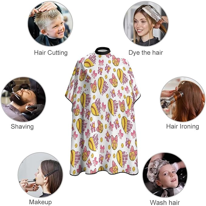 Barber Cape for Kids Funny Duck Haircut Cape Professional Salon Cape Waterproof Hair Cutting Styling Haircut Apron