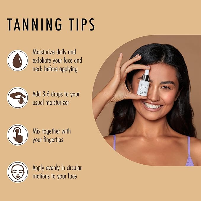 St Moriz Advanced Self Tanning - Tan Boosting - Self Tanner Bronzing Drops for Face - Face Tanning Drops to Add to Moisturizer (0.51 fl oz)