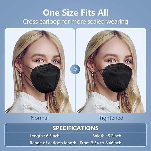 HALIDODO KN95 Face Mask, 5-Ply Breathable Comfortable Safety Mask (Pink)
