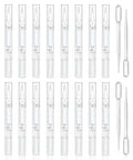 16 Pcs 3ml Empty Cuticle Oil Pen with 4 Pcs Transfer Pipettes - Transparent Nail Oil Twist Pens with Brush Tip for Nail Oil, Eyelash Growth Liquid, Cosmetic Lip Gloss Container Applicators