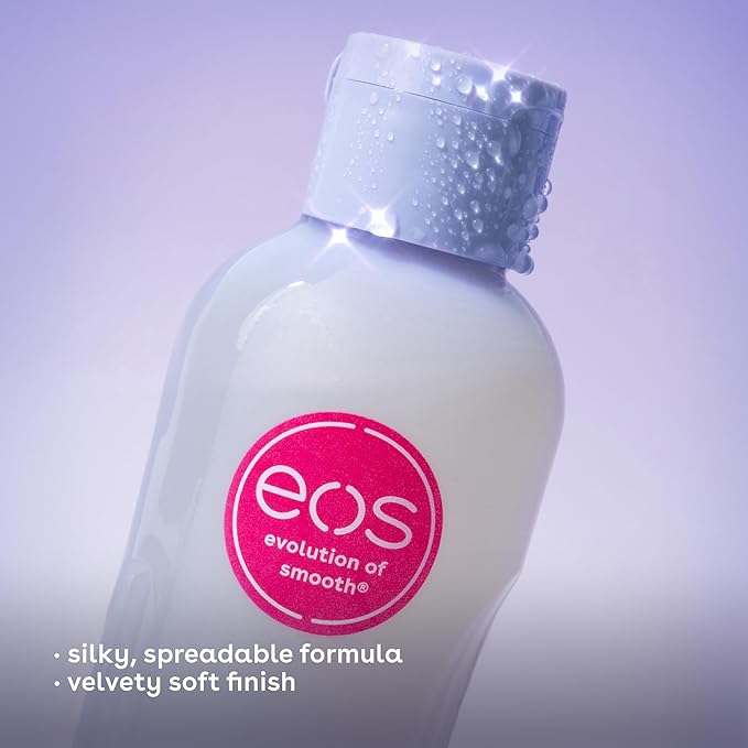 eos Cashmere Oil, Vanilla, 24 Hour Moisture, Plant-Based Squalane to Soothe, Soften and Smooth Dry Skin, 6 fl oz