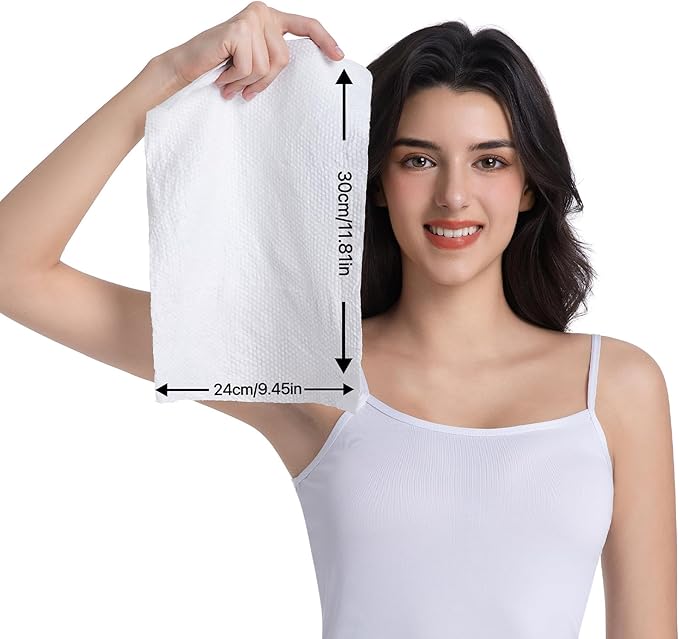 Disposable Compressed Towel Tablets, Disposable Face Towels, Compressed Camping Towel Hand Wipe Portable Washcloth, Portable Compressed Coin Tissue for Travel Home and Outdoor Hiking 40 PCS