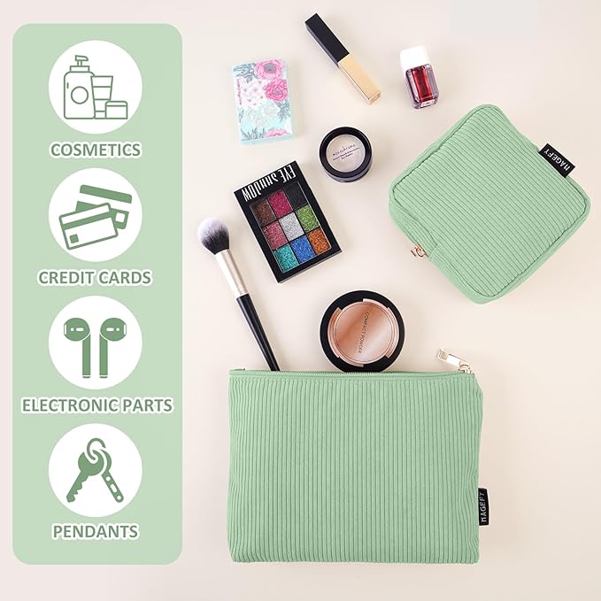 MAGEFY Makeup Bag Small Cosmetic Bag for Women