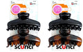 Scunci No Slip Jaw Clip - 2 Pcs (Pack of 2)