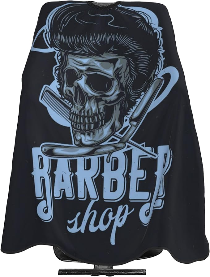 Adult Barber Cape, Professional Salon Haircut Capes, Haircut Kit Hairdressing Apron for Home Salon Barbershop