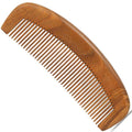 Wooden Beard Comb for Men, Fine Tooth Wooden Comb for Women - Green Sandalwood
