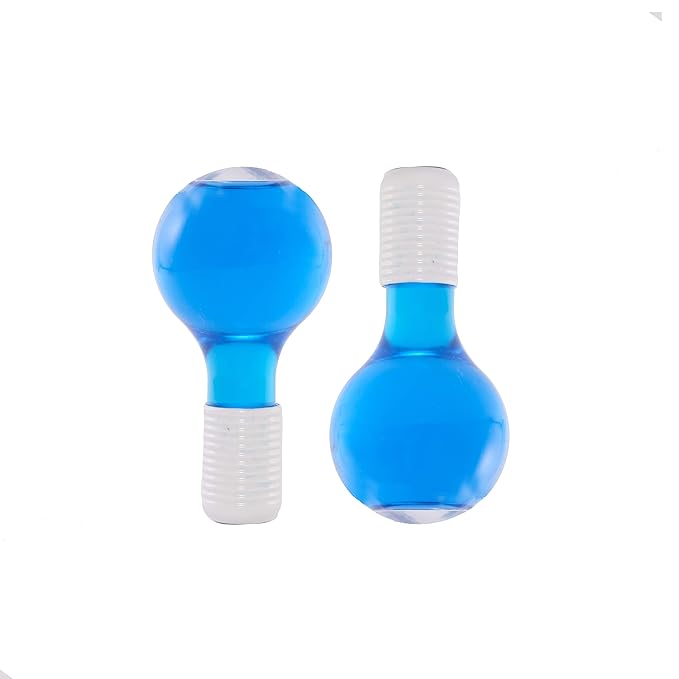 Beauty Globes Ice Face Roller - Facial Cryotherapy Skin Care Treatment & Eye Puffiness Relief | Made in France