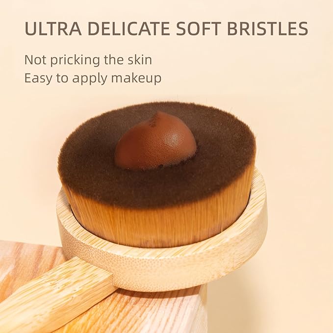 Self-Tan Back Applicator, Back Brush For Applying Self-Tan, Long Handle For Controlled Sunless Tanning, Eco Friendly Back Tanning Applicator, Vegan, & Cruelty Free, 1 Count