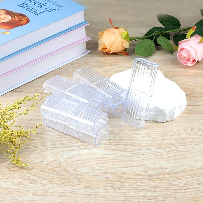 7 Pcs Travel Cotton Swab Holders – Mini Dustproof Swab Cases for Makeup, Cotton Balls, Floss, Hair Ties & Small Cosmetic Storage
