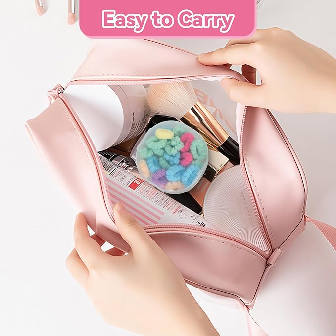10-Pack Cotton Square Holder Travel Case, Portable Cotton Pad Holder with Snap Lids, Compact Toner Pad Travel Case for Makeup Remover Pads, Skincare Organizer for Purse, Gym, Bathroom