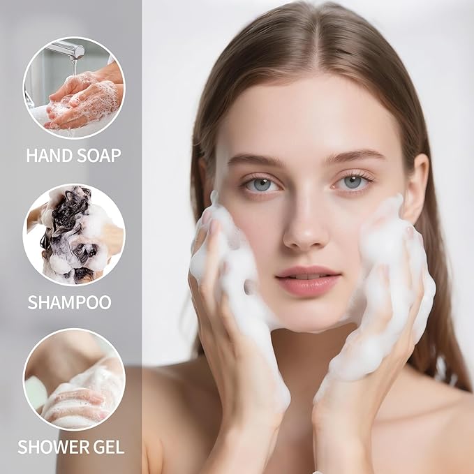 Foam Pump Bottle 3.5oz 2pcs Foaming Soap Dispenser 100ml Foaming Spray Bottless Travel Foas Pump Bottle Empty Travel Foass Bottles Clear Foams Dispenser for Hand Soap Toiletries Shampoo Lotion