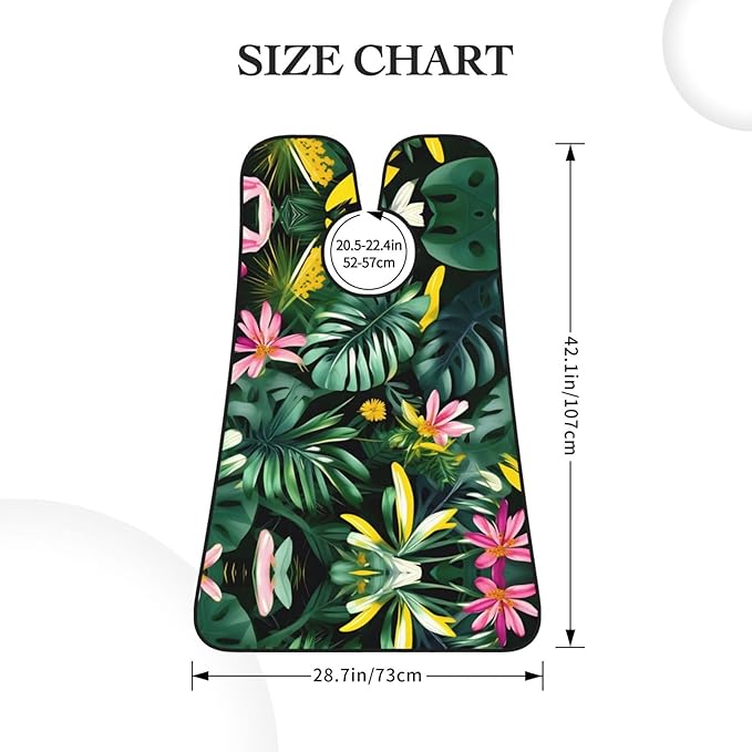 Underwater Scenery Print Beard Bib Shaving Apron, Beard Hair Trimming Cape Gift For Dad