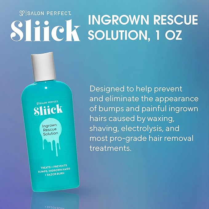 Sliick Ingrown Hair Treatment for Women – Ingrown Hair Serum, Prevents Bumps & Razor Bumps for Bikini Line, Legs & Underarms, Made in USA, 4 oz