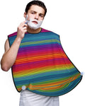 Maryland Flag Print Beard Bib Shaving Apron, Beard Hair Trimming Cape Gift For Dad