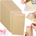 100 Pcs Tampons Disposal Bags Sanitary Napkin Disposal Bags Bulk Feminine Hygiene Disposal Bag Bulk Kraft Tampons Bag for Feminine Products with Self Adhesive for Women Girls, 5.91" x 3.15"