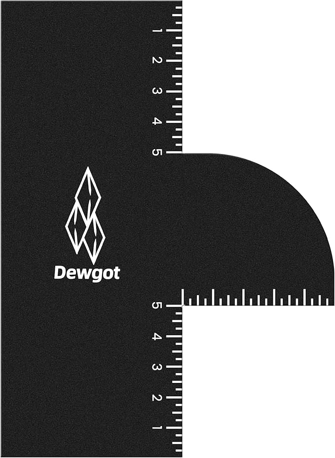 Enhancement Card for Barbers with Measurement Indicators, Reusable Barber Hairline Shaping Tool and Color Spray Edge Line Up Tool (1PCS)