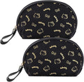 AmBealla 2PCS Cosmetic Bag Storage Purse Bag for Women,Cute Compact Travel Makeup Bag for Keys and Phone,Practical for Girls,Travel Bag for Toiletry