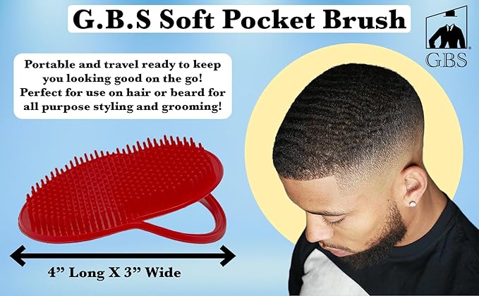 Wave Detangling Brush Set for Curly Hair, Thick, Straight & Natural Hair - Gentle Detangler Hair Brush for Women, Kids & Toddlers with Flexible Bristles -Hairbrush for Wet & Dry detangle