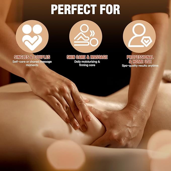 Body Firming Oil 3.38 FL OZ, After Shower Body Oils for Women, Skin Tightening and Hydrating Treatment for Arms, Legs, Stomach and Full Body, Deep Moisturizing Body Care That Plumps