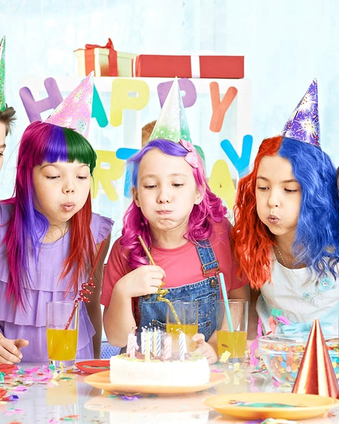 MSDADA 10 Color Hair Chalk for Girls - Hair Chalk Comb Kids Temporary Hair Color Dye - Teen Girl Gift Hair Stuff Accessories Makeup Kit Christmas Gifts Toys for Girls Age 6 7 8 9 10 11 12 13 Year Old