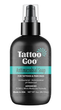 Tattoo Goo Cleansing Soap, 3 oz, For Piercing & Tattoo Aftercare, Hydrates and Cleans Dirt, pH Balanced Soap, Leaves No Residue, No Fragrance, Alcohol, Laonin or Petroleum Jelly