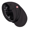 Large Satin Bonnet for Men Sleeping: Loc Cap Dreadlocks for Curly Braids Wave, Silky for Frizzy Hair Smooth, Adjustable No Slip Black