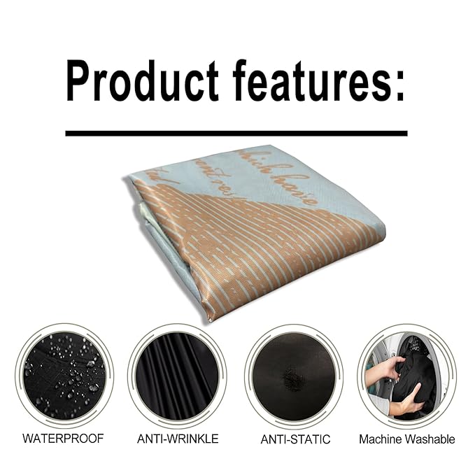 Barber Capes for Men, Hair Cutting Cape with Copper Snaps Closure, Salon Cape for Stylist, Waterproof Large Hairdressing Gown- 63”× 56”, Dollar Style