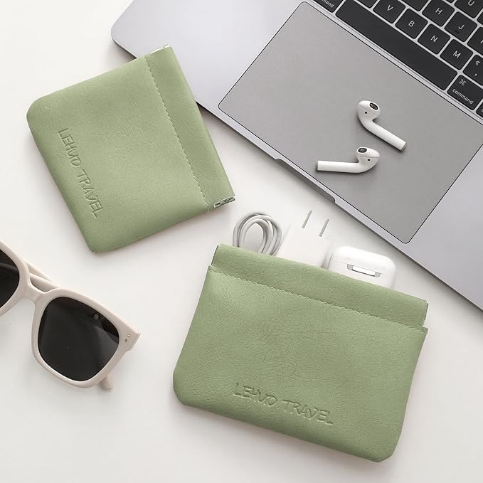 RIGHT AWAY 2 PCS Small Makeup Bag for Purse,Mini Cosmetic Organizer Make Up Bag for Women,Squeeze Coin Purse Pouch,Portable Tiny Makeup Pouches for Cosmetic Accessories,Lipstick, Jewelry, Card, Coins