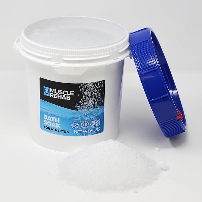 Muscle Rehab| Arnica Bath Soak with Essential Oils | Pain Relief for Sore Muscles, Joints & Foot Ache | Magnesium Bath Salts for Muscle Recovery, Relaxation & Wellness