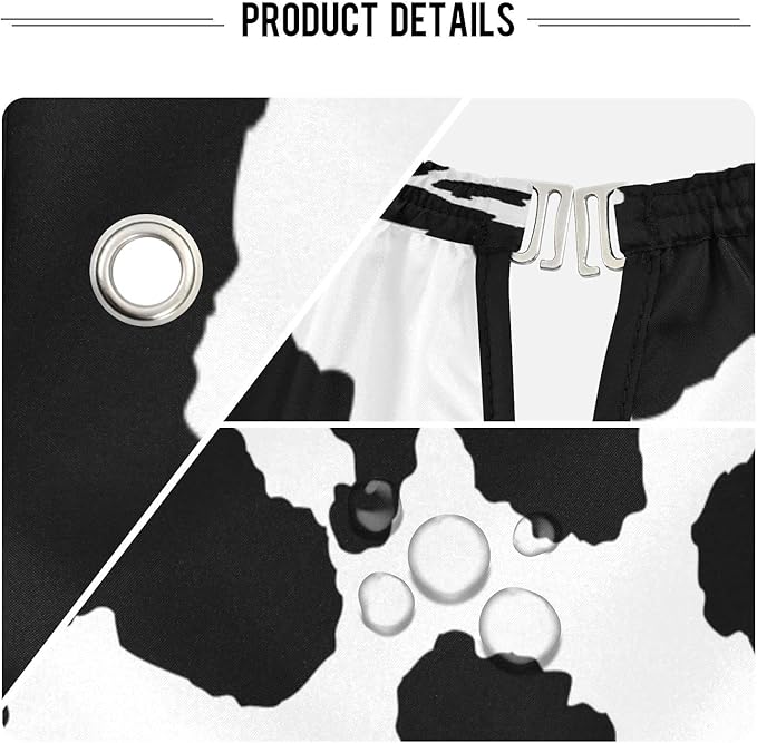 Cute Cow Print Hair Cutting Capes for Adults Salon Barber Cape with Adjustable Closure Hairdresser Cape for Men Women Haircut