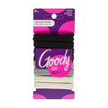 Goody Ouchless Sweater Hair Ties, 8 Ct Neutral Tones, Gentle, Secure & Damage-Free Elastic Bands for All Occasions, No Snag or Pull Styling Accessories for Women & Men, For Thick Hair
