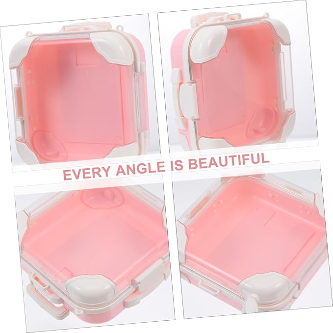 LIFKOME Lashes Pack False Eyelash Box Makeup Organizer Eyelash Storage Organizer for Women Easy to Carry