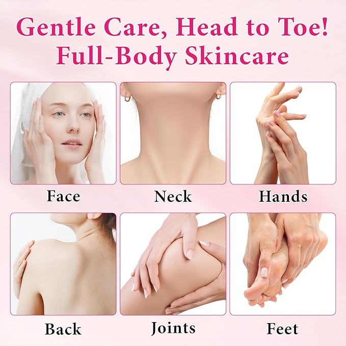 Purifying Exfoliating Gel, 2 Pack Face Facial Exfoliator Cleanser, Gentle Face Scrub Exfoliating Gel Purifying for Facial & Body Deep Cleansing, Regulates Water & Oil Balance, Smoother & Softer